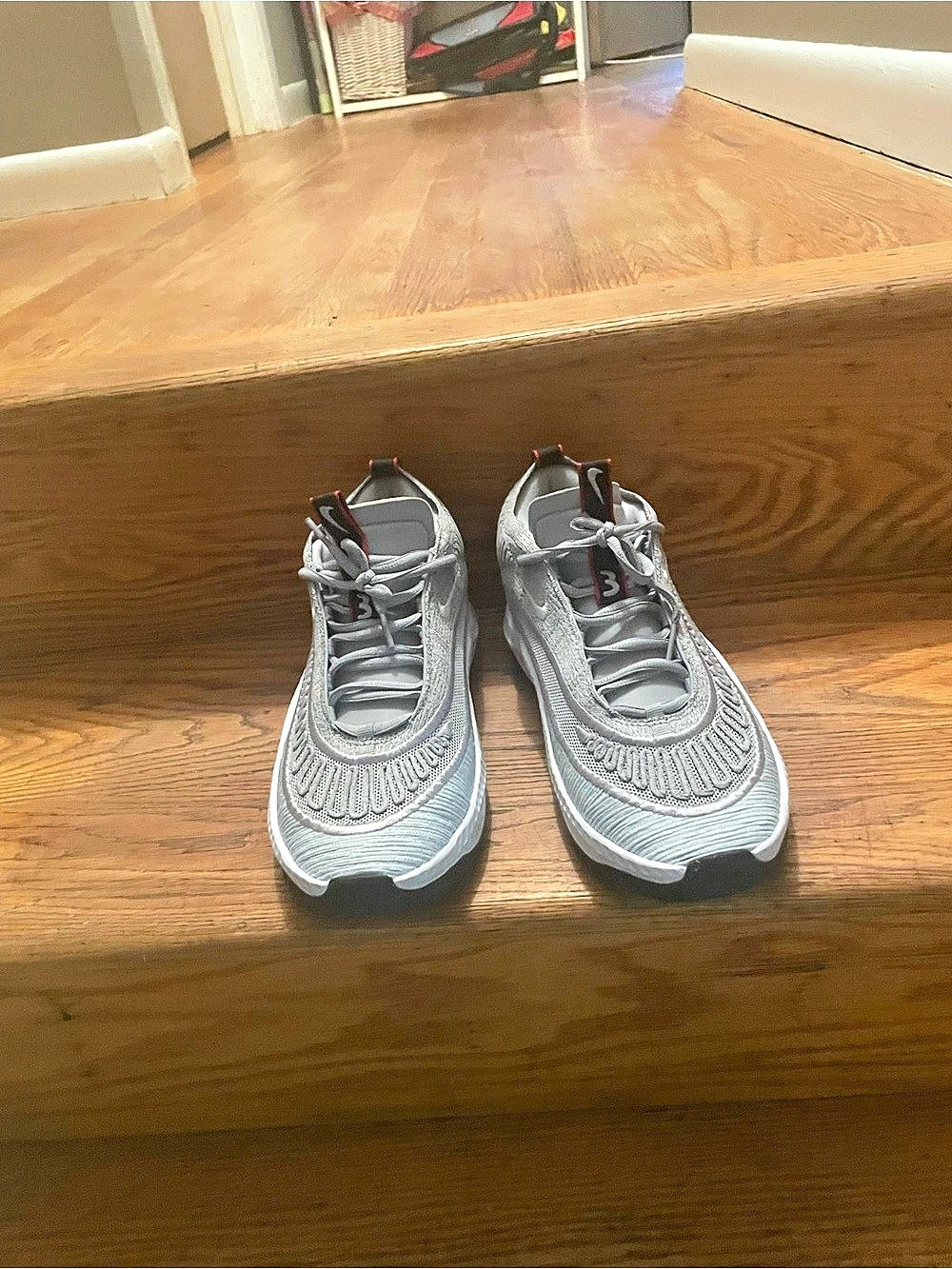 Nike Cosmic Unity 3 TB 'Wolf Grey' Gray & White Sneakers